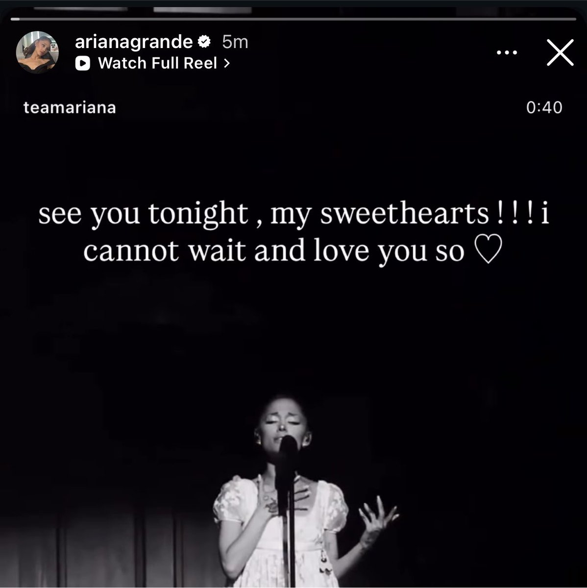 glindaupland's tweet photo. ariana grande via instagram. https://t.co/NnHGw5ImdR