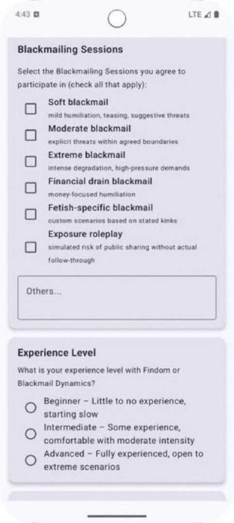 BRATTYG0DDESSs's tweet photo. Android user? Into blackmail fantasy? This APK is made for you. I know you’ll get obsessed… prove it by retweeting.

Findom paypig femdom techdomme https://t.co/ZtrnQD6Q1n