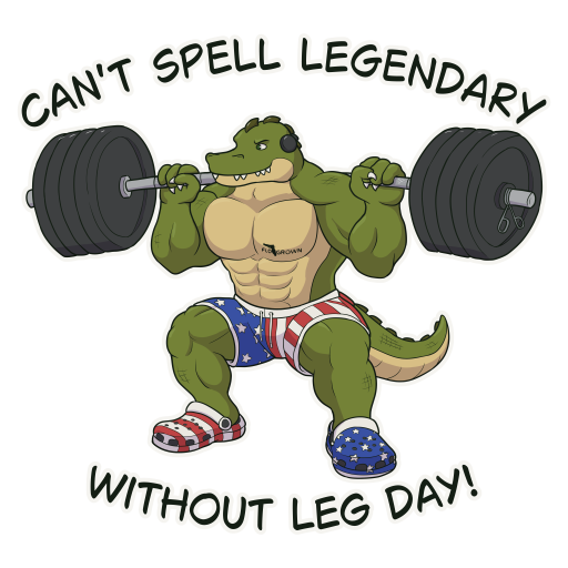 YoungJacobArt's tweet photo. Never skip leg day gentlemen! https://t.co/kxGwChZyqL