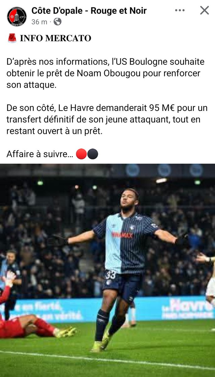 Valentin7832's tweet photo. J'espère c'est 95000 mdrrr
#foot #usbco #lehavre #ligue1 #ligue2 #mercato @wwshmax @CtedOpale @zefrenchcap https://t.co/CGkrEqsgM0
