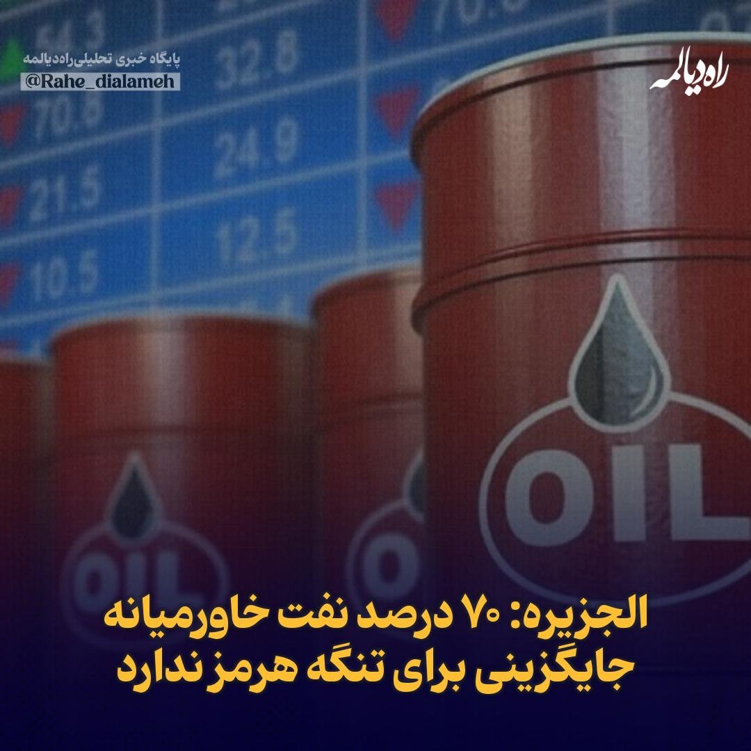 Rahe_dialameh's tweet photo. الجزیره: ۷۰ درصد نفت خاورمیانه جایگزینی برای تنگه هرمز ندارد

رسانه قطری الجزیره:
برخی کشورها مانند عربستان و امارات تلاش کرده‌اند با استفاده از خطوط لوله موجود، اثرات این بحران را تعدیل ببخشند اما درنهایت بیش از ۷۰٪ نفت کشورهای حاشیۀ خلیج‌فارس راهی برای دور زدن تنگه هرمز ندارد https://t.co/fVWsz2pChp