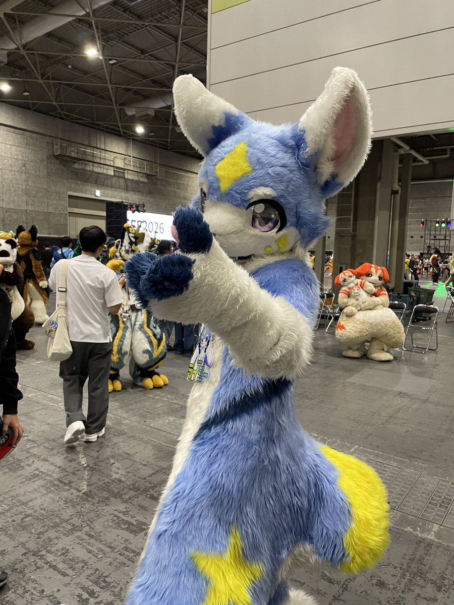 natiikakarityou's tweet photo. ライミーくん可愛かったよ〜(っ´ω`c)
ん？ライミーくーーーん∑(OωO; )
 #OFFF2026 https://t.co/UjXLCaIcrR