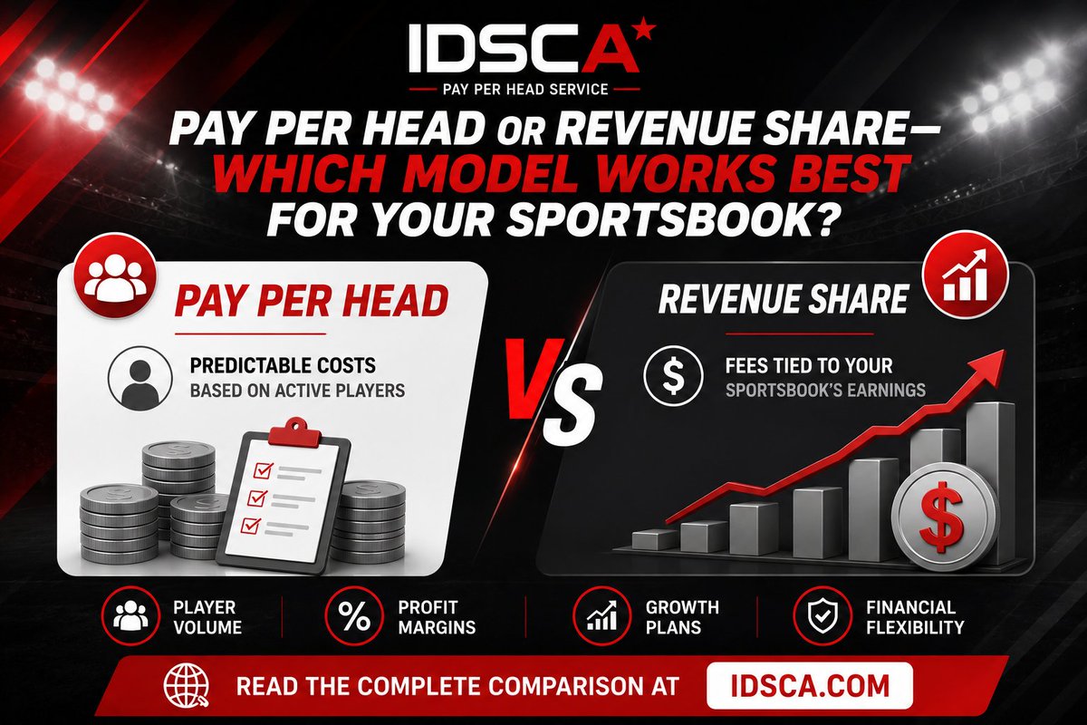 IdscaPph's tweet photo. 💰 Pay Per Head or Revenue Share?

Pay Per Head offers predictable costs, while Revenue Share ties fees to your sportsbook’s earnings.

Which model works best for your book? 👇

Read the comparison: https://t.co/DkodKToBTh

PayPerHead #RevenueShare #SportsbookSoftware https://t.co/qUWlrsd1ZB