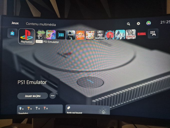 Markus00095's tweet photo. First release of emulator PS1 on PS5 (natif)

- You must inject  yours isos PS1 (with my script) before install emulateur_PS1 folder on your PS5...
- You must mount htis emulator with shadowmount.elf like a PS5 game...

https://t.co/NG3lXHXFUd

Support me:
https://t.co/bsBMlLMAoL https://t.co/qGTFy9gMWY