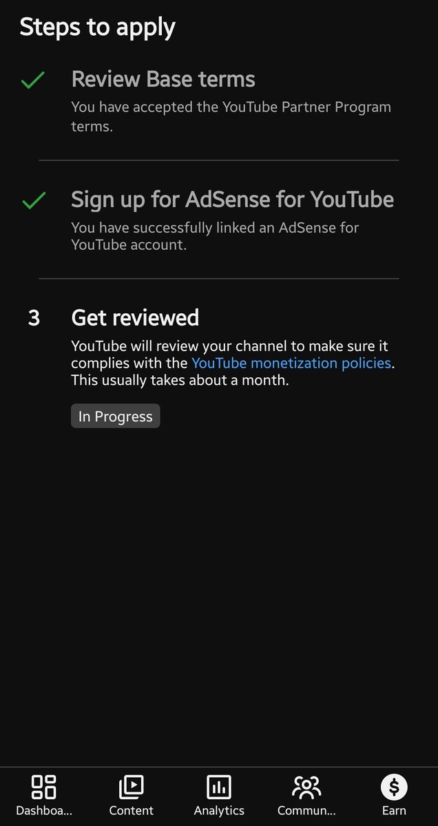 Big_Frank186's tweet photo. @247_OnYoutube @TeamYouTube Mine has been in progress for over 2 weeks now, smh🤦 https://t.co/pqRCUv913k