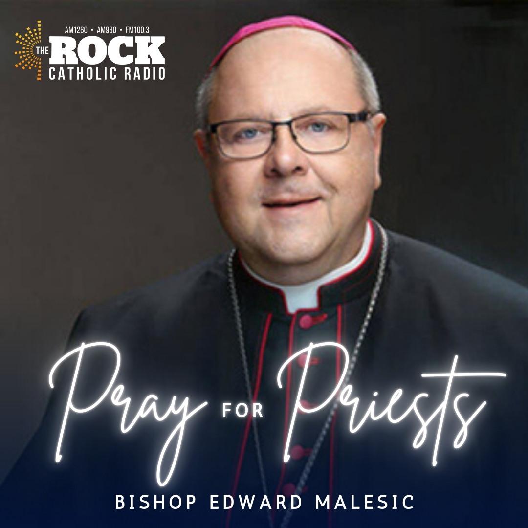 am1260therock's tweet photo. Every day The Rock invites listeners to pray for a priest in Northeast Ohio. Today, let us pray for Bishop Edward Malesic. Join us in fulfilling our call to pray fervently for our spiritual fathers. #Catholic #Cleveland #prayforpriests #AM1260 #AM930 #FM1003 https://t.co/46gb4IcgRU