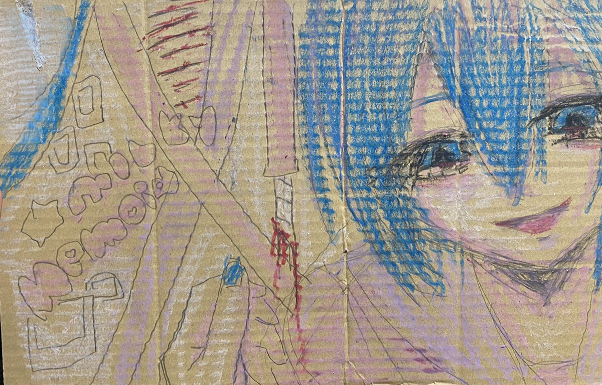 MM_eoo_'s tweet photo. ダンボールにかかなくったってねぇ… https://t.co/O8hy5BbQB8