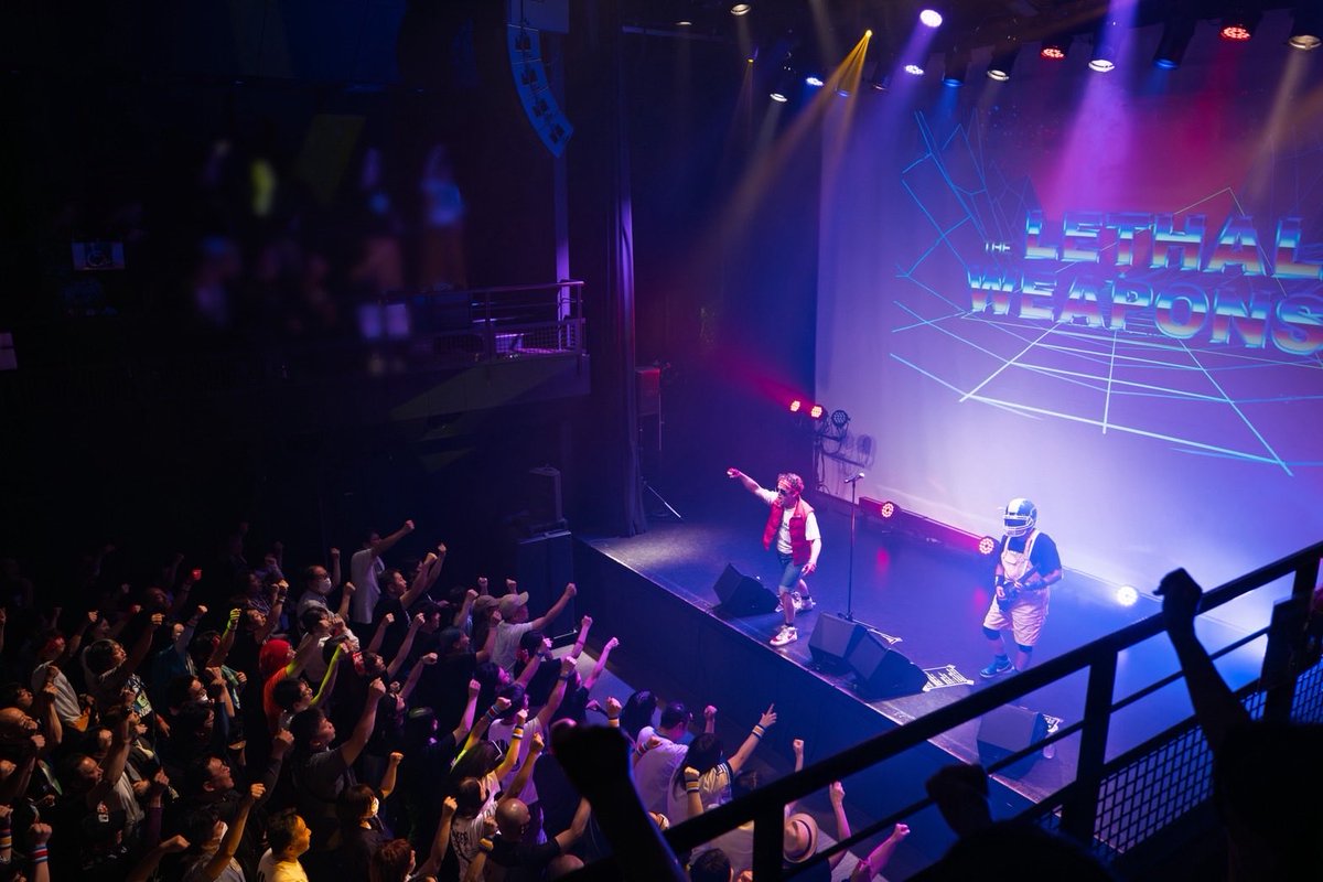 TLW80s's tweet photo. 8/1(土)は
東京/ファイナル 浅草花劇場
ありがとうございました！

ザ・リーサルウェポンズ
全国ツアー2026
全公演が無事終了しました！

満員御礼が続いたため
ご入場の際などにご不便を
おかけしてしまいましたが
超ド級の全力ツイン怒号
誠にありがとうございました！ https://t.co/7TKyQFVEFl