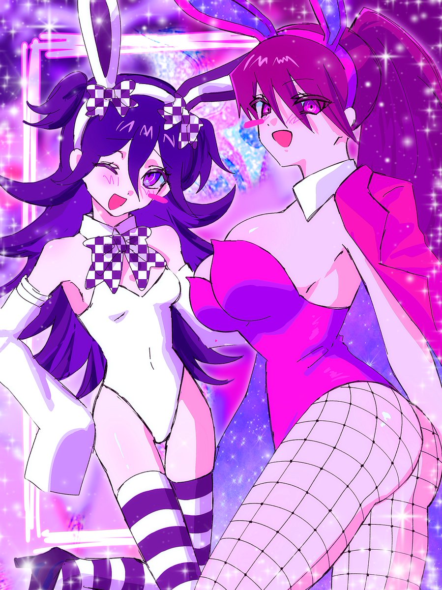 ronpa_aohama's tweet photo. バニーの日2日目だからギリ合法
⚠️⚠️🏁女体化🚀⚠️⚠️ https://t.co/Zj66hDp31V