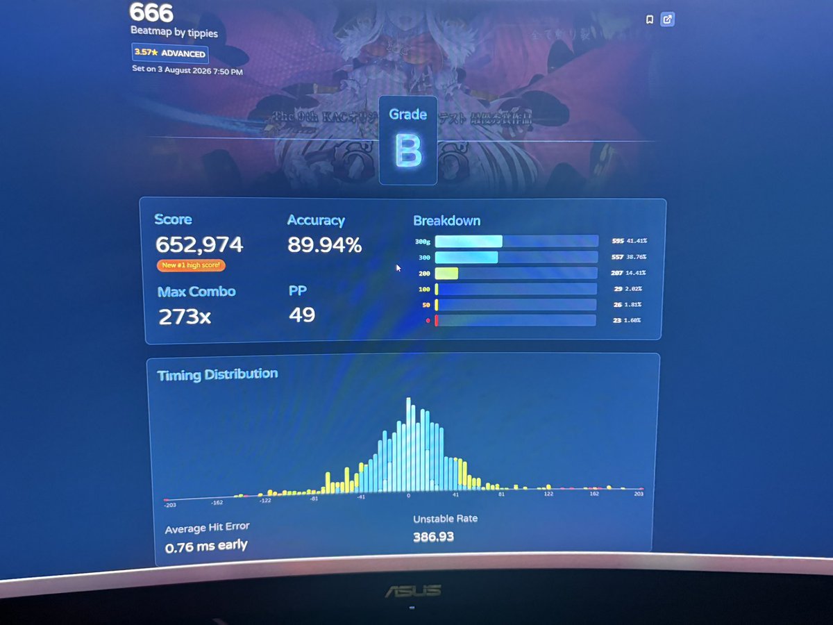 sdvxcel's tweet photo. Was at a 24hr spa today,, unlike my parents who were busy enjoying the “spa” part of the spa, I was busying using their good pcs to play #osu because my laptop at home has delay and I’m too lazy to adjust offset https://t.co/qXG3AbYdLm