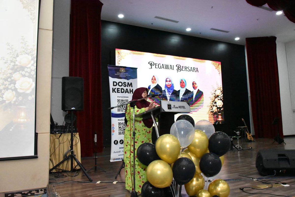 DosmKedah's tweet photo. Alor Setar, 29 Julai 2026 | Telah berlangsung Perjumpaan Bersama Pengarah Bersama Anggota DOSM Kedah Bil.3 2026. Perjumpaan adalah bagi menyampaikan hala tuju jabatan serta penekanan terhadap komitmen, disiplin, integriti dan pencapaian MyPerformance 2026. https://t.co/CLH2Aqa73C