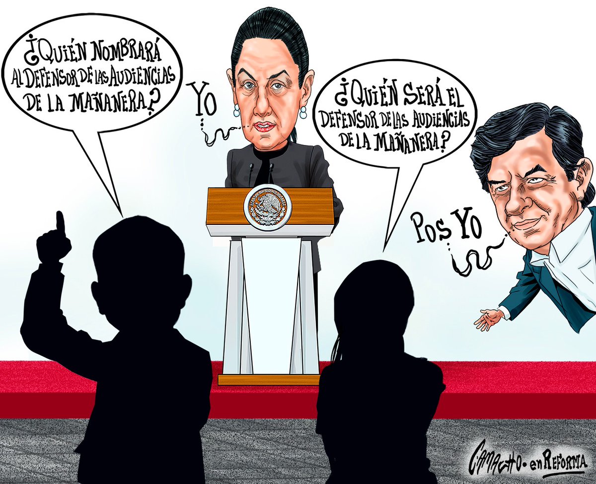 Reforma's tweet photo. ¿Quién?... Por @CartonCamacho en @Reforma https://t.co/gUnmcQXFNt