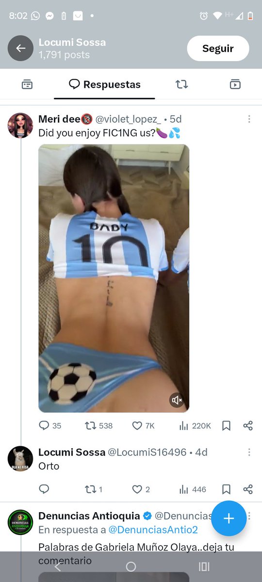 Brayan_E_R_'s tweet photo. @LocumiS16496 @ColombiaOscura Me doy una pasadita por tu perfil y solo copias lo mismo y luego, veo esto. Que grande eres. Tan grande como la mierda que hay en tu cerebro. Seguís a denuncias Antioquia y odias a Medellín, waw que coherente. https://t.co/BbTvgd6shd