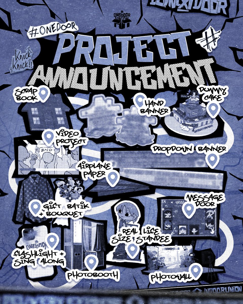 indoorunion's tweet photo. 🚪 Knock, knock! Halo ONEDOOR Indonesia!

It's time for PROJECT REVEAL 🎉

Here they are, 11 fan projects that we’ve officially submitted to the promoter! 🙆🏻‍♀️

Please note that all projects are currently under the promoter’s review and approval process, jadi pelaksanaannya masih menunggu konfirmasi resmi yaaa~

#BOYNEXTDOOR 
#보이넥스트도어
#KNOCK_ON_Vol_2_IN_JAKARTA