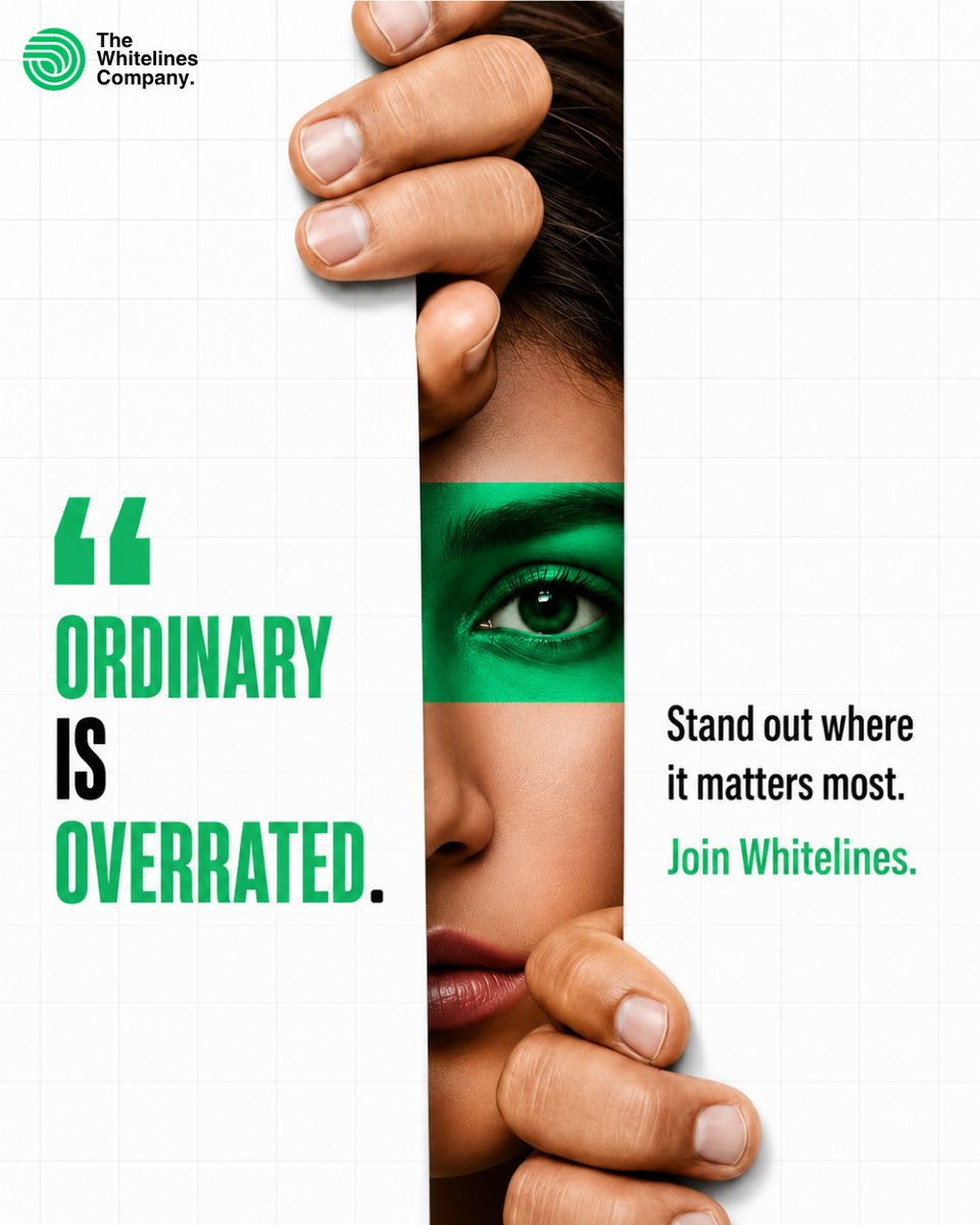 whitelines30's tweet photo. You don't have to become someone else.
Just become more of who you're meant to be.
The best version of you is waiting.
Go meet them.

💚 Comment "STAND OUT" if you're ready to level up.

Applications are open. Join us today 🫶🏻 https://t.co/zqnqESq47x