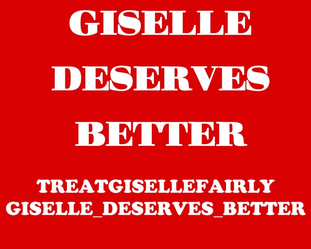 GISELLE_1stLove's tweet photo. Stop overlooking GISELLE and the concerns her fans have repeatedly raised.

We will continue to speak up for the fair and professional treatment she deserves.

IMMEDIATE ACTION REQUIRED:

1️⃣ Proper mic and audio management
2️⃣ Fair opportunities for individual activities
3️⃣ Proper and timely promotion
4️⃣ Equal care and attention to her content and styling
5️⃣ Stronger action against malicious rumours, misinformation, and harassment targeting GISELLE

The continued spread of harmful rumours and misinformation has not only affected GISELLE, but has also subjected her fans to repeated harassment and attacks.

We urge SM to take these concerns seriously, take meaningful action, and provide proper protection for its artist.

We are not asking for special treatment.
We are asking for FAIR treatment.

GISELLE DESERVES BETTER.

#TREATGISELLEFAIRLY
#GISELLE_DESERVES_BETTER
@aespa_official @SMTOWNGLOBAL