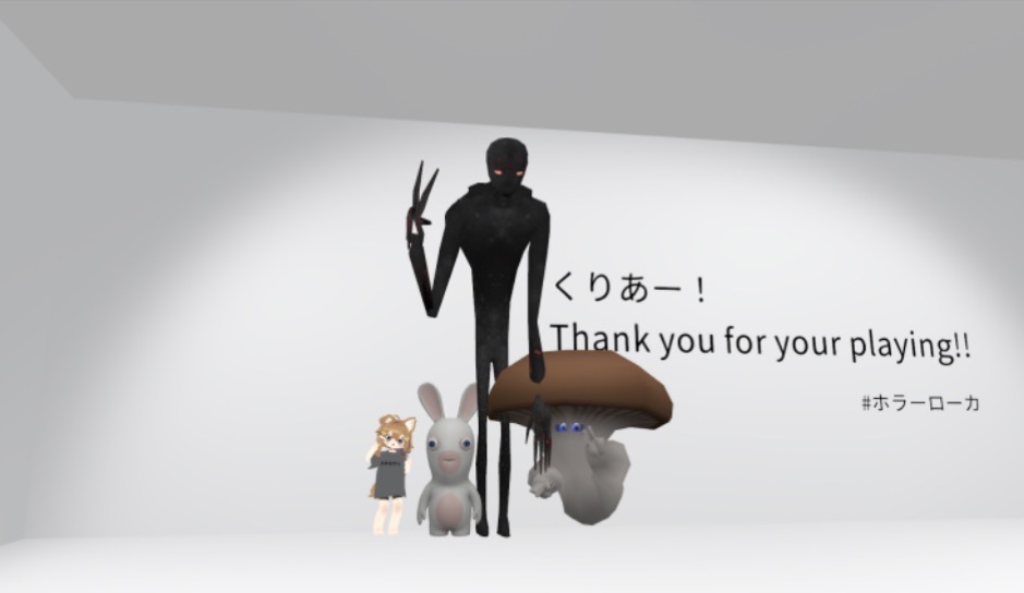 U3M66633's tweet photo. えいむちゃんとがきおと一緒に約束してたホラワ行ってきた！
えいむちゃんぐろーばる運んでくれてありがと
時間余ったからもう1つ行ってみたよ
めっちゃ楽しかった！2人ともありがと！
#ホラーローカ　#JPT_DEV https://t.co/GBHMPMMUbb