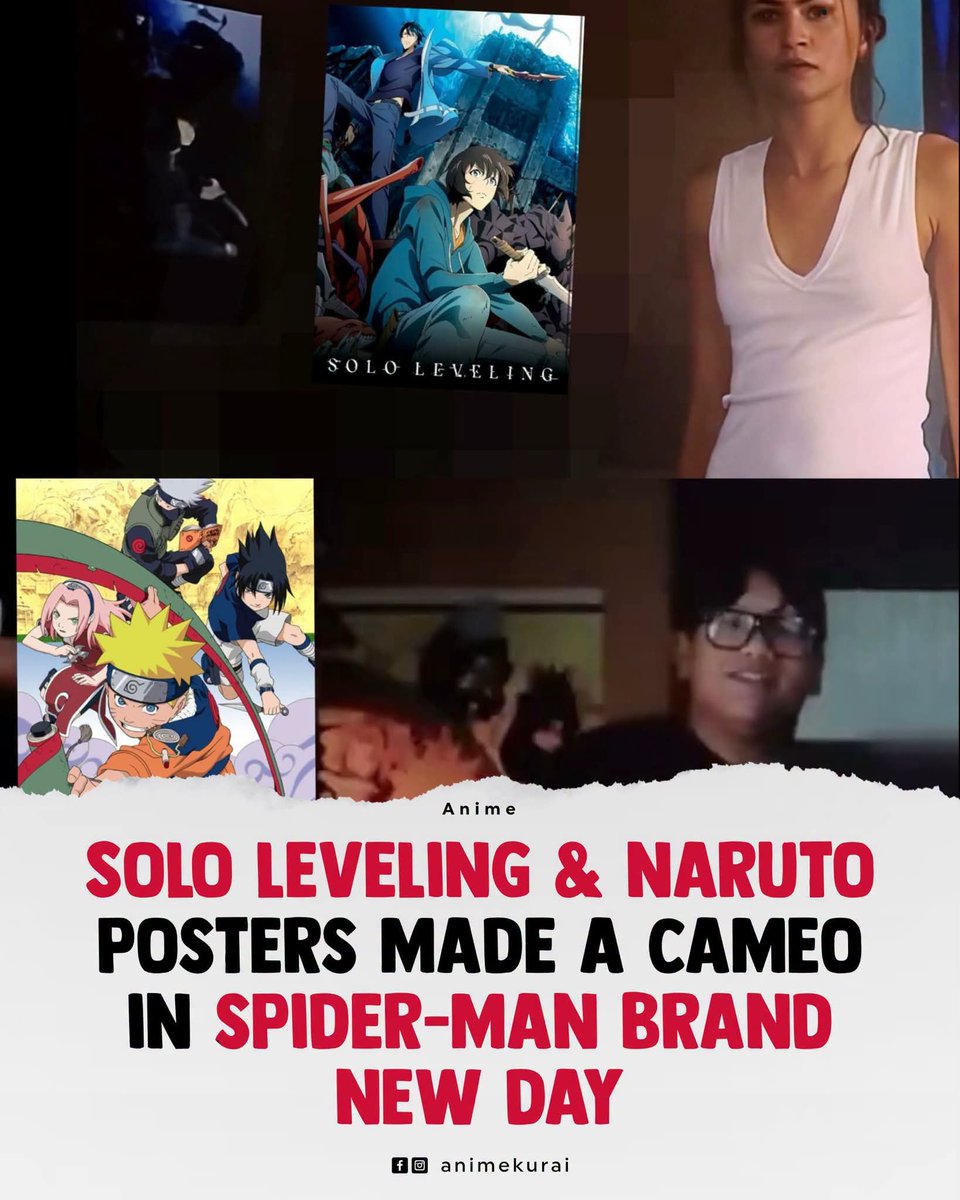 TweetahFuller98's tweet photo. Oh this is so cool! Weirdly, I'm not surprised since the same Director has DBZ Referenced in his previous Shang-chi Movie THAT NEEEEEEEEEDS A DANG SEQUEL!!! Hopefully, soon.😅
#SpidermanBrandNewDay #MCU #Marvel #Naruto #SoloLeveling #DragonBall #Goku #Kamehameha #Anime #Reference https://t.co/oyfCGkulJx