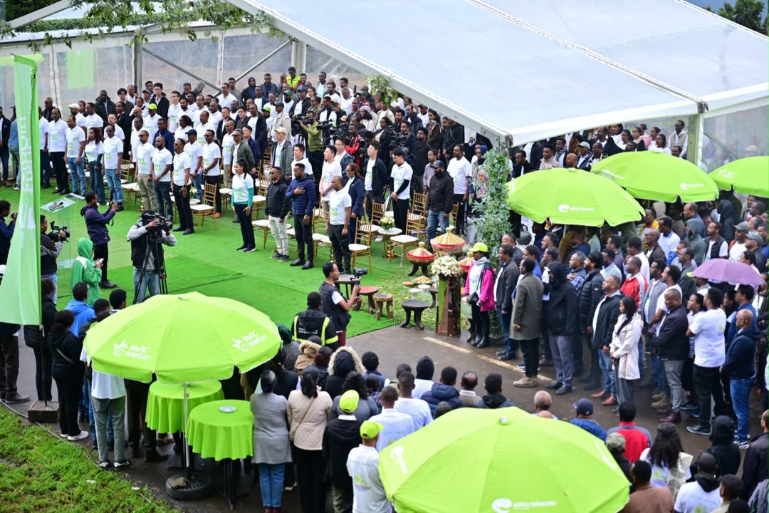 ethiotelecom's tweet photo. Ethio telecom officially launches its 8th Round Seedling Planting Program! https://t.co/JJhN8oLEex