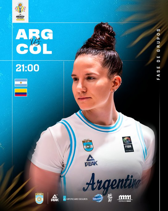 221radio's tweet photo. #ElDespertador ⏰  Básquet

🏀 La Selección Mayor femenina de básquet hace su debut en el Campeonato Sudamericano ante Colombia. El encuentro se realizará a las 21:00 hs en el Espacio DAM, Zárate
                                                                                       
📻 FM 103.1 - https://t.co/lbQAeX1OOx