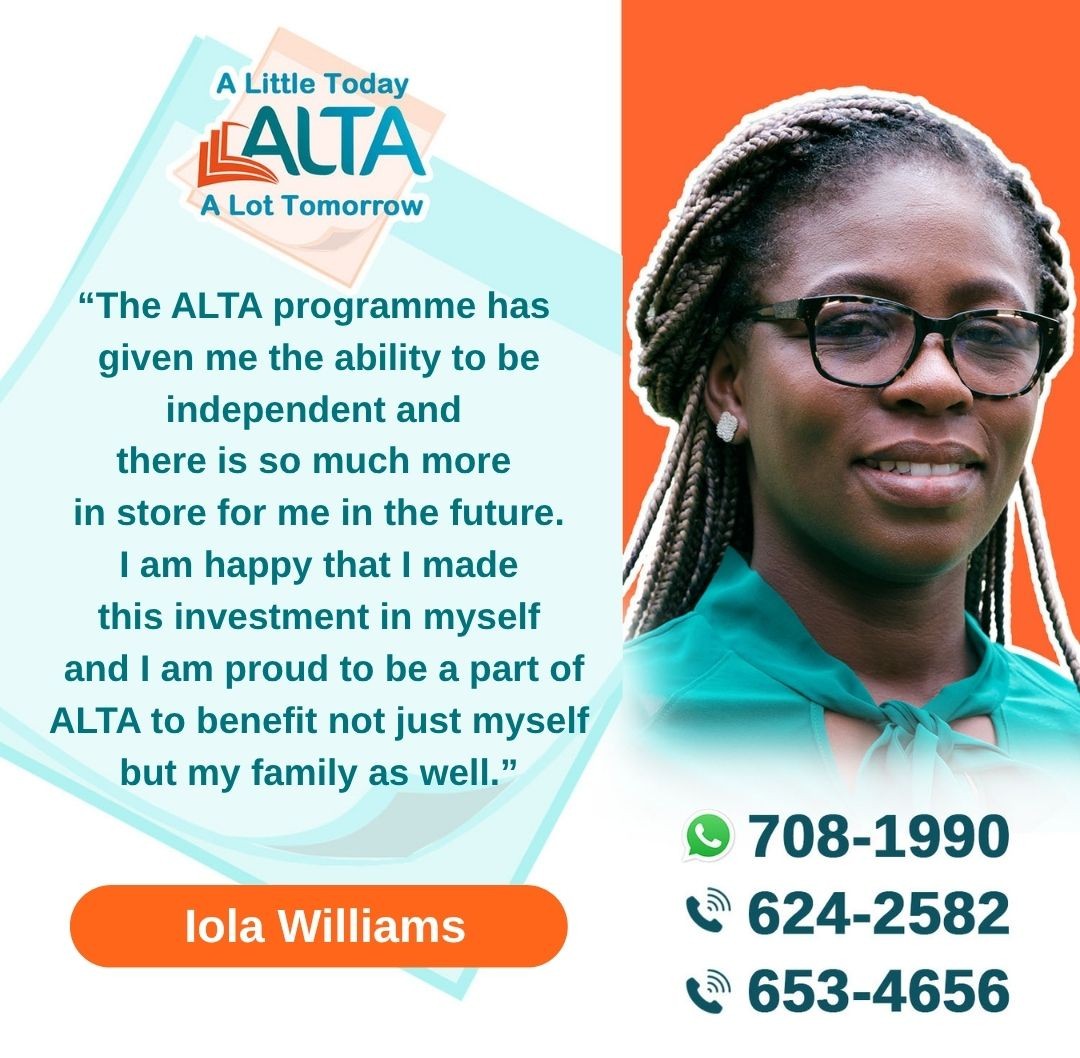 ALTA_TT's tweet photo. A little today, a lot tomorrow, ALTA 📖📝🫶
IOLA, there is much more in store for you. We are proud of you. Well done!
#ALTA #literacy #readingandwriting #ALTAstudent #ALTAcampaign2026 https://t.co/9TlIJnd6yf