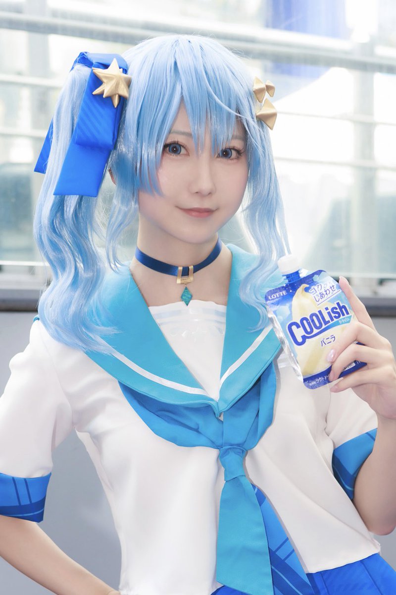 izm_haruuu's tweet photo. 〔 ☄️ / ⚠︎ｺｽﾌﾟﾚ 〕

・.・✫・゜.•✭・。.・゜

  冷たくて青い夏が来た

・。.・゜✭・.・✫・゜.•

📷
@motiking101 
#ほしまちぎゃらりー #コスサミ2026 https://t.co/SBO9mRalQX
