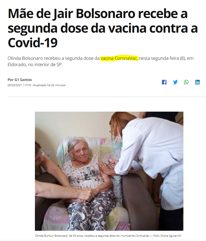 allandospanos's tweet photo. Os cloroquiners estão furiosos nos comentários do xuíter do Sam Pancher.

Mas para reescrever história precisam apagar o que o líder dos cloroquiners fez.

Vacinou a mãe com a "Vacina Chinesa do Doria" enquanto gritava "vai comprar vacina na casa da sua mãe".

Nada como reacender o ódio de quem perdeu parentes na pandemia.

Quem está muito feliz com a volta dos cloroquiners é o Lula.