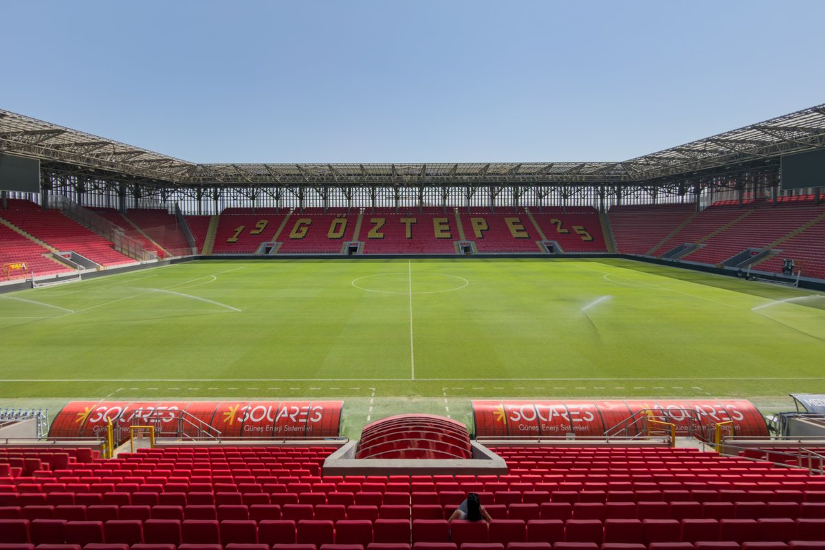 demarkesports's tweet photo. Gürsel Aksel Stadyumu, yeni sezona hazır. https://t.co/rdX9yHFKuK