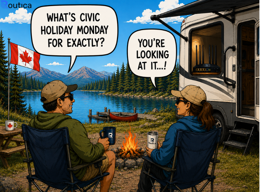 RouticaOfficial's tweet photo. "What's Civic Holiday Monday for exactly?"
"You're looking at it." ππ¨π¦
Wishing everyone a safe, relaxing, and adventure-filled Civic Holiday!
#CivicHoliday #RVLife #Routica #RVTravel #CampingLife https://t.co/jHccysWR6d