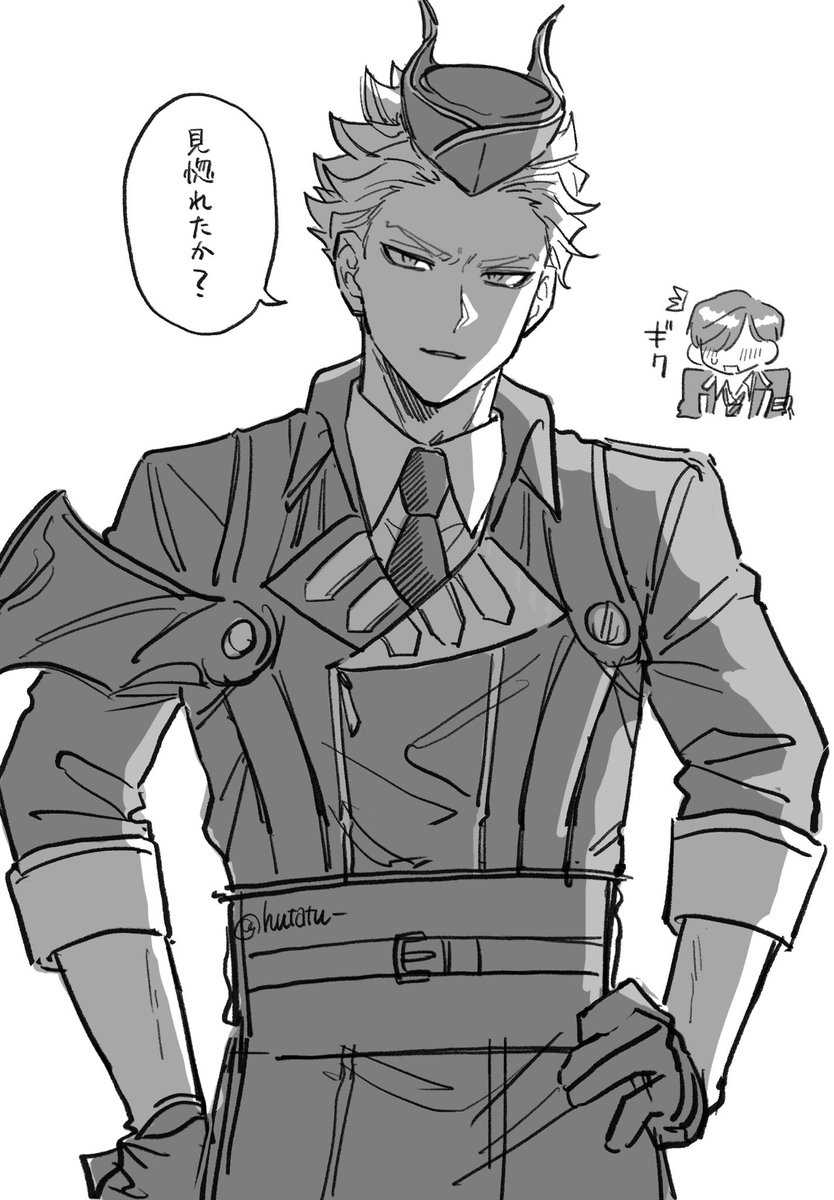 hutatu_'s tweet photo. セベ（監）寮服が切実に好き https://t.co/wL1MBwvyca