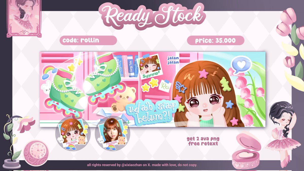 xixiaozhan's tweet photo. Hii aku masih ada ready stock layout chibi kya ini, nyang mw bole dm yaaw #zonauang https://t.co/iqSZgMysRs