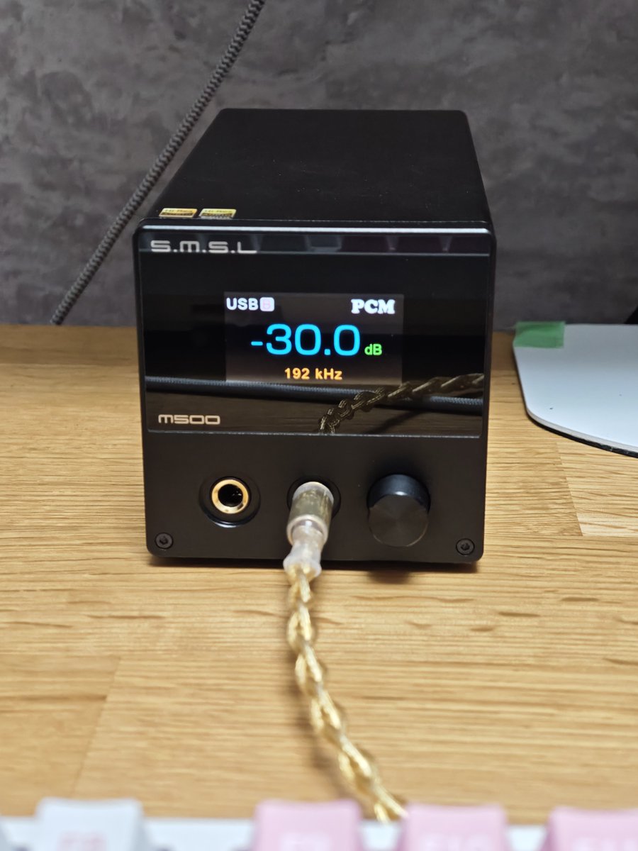 nihon55555's tweet photo. ずっと欲しかった SMSL M500MK Ⅲ をやっとゲットした！！ https://t.co/JigPtjjbGn