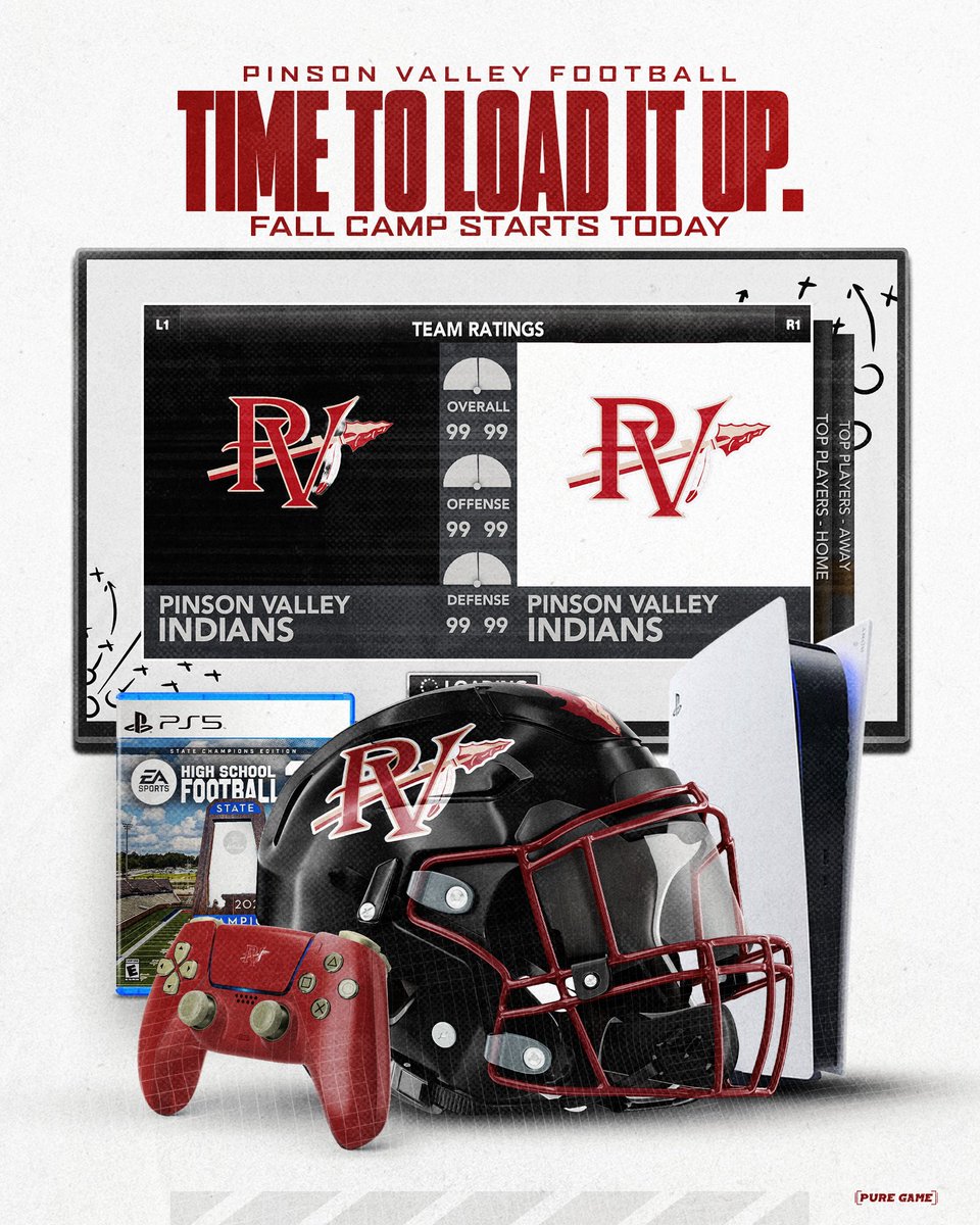 Pinson_Fball's tweet photo. It’s that time!⏰ https://t.co/ZYTfcmdEdD