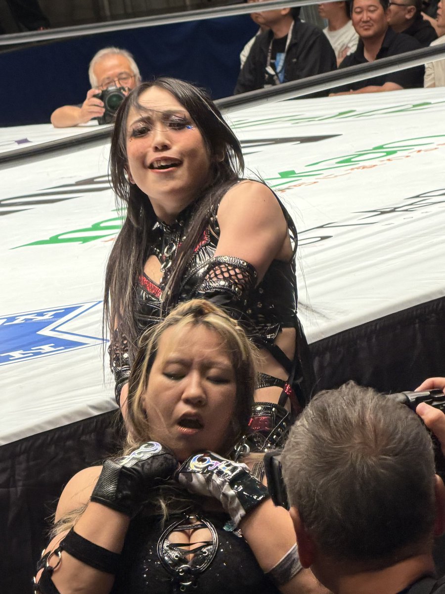 jada_bloom's tweet photo. 久しぶりに沙弥様を後楽園ホールで堪能
#STARDOM #上谷沙弥 https://t.co/x1Bzcp37hU