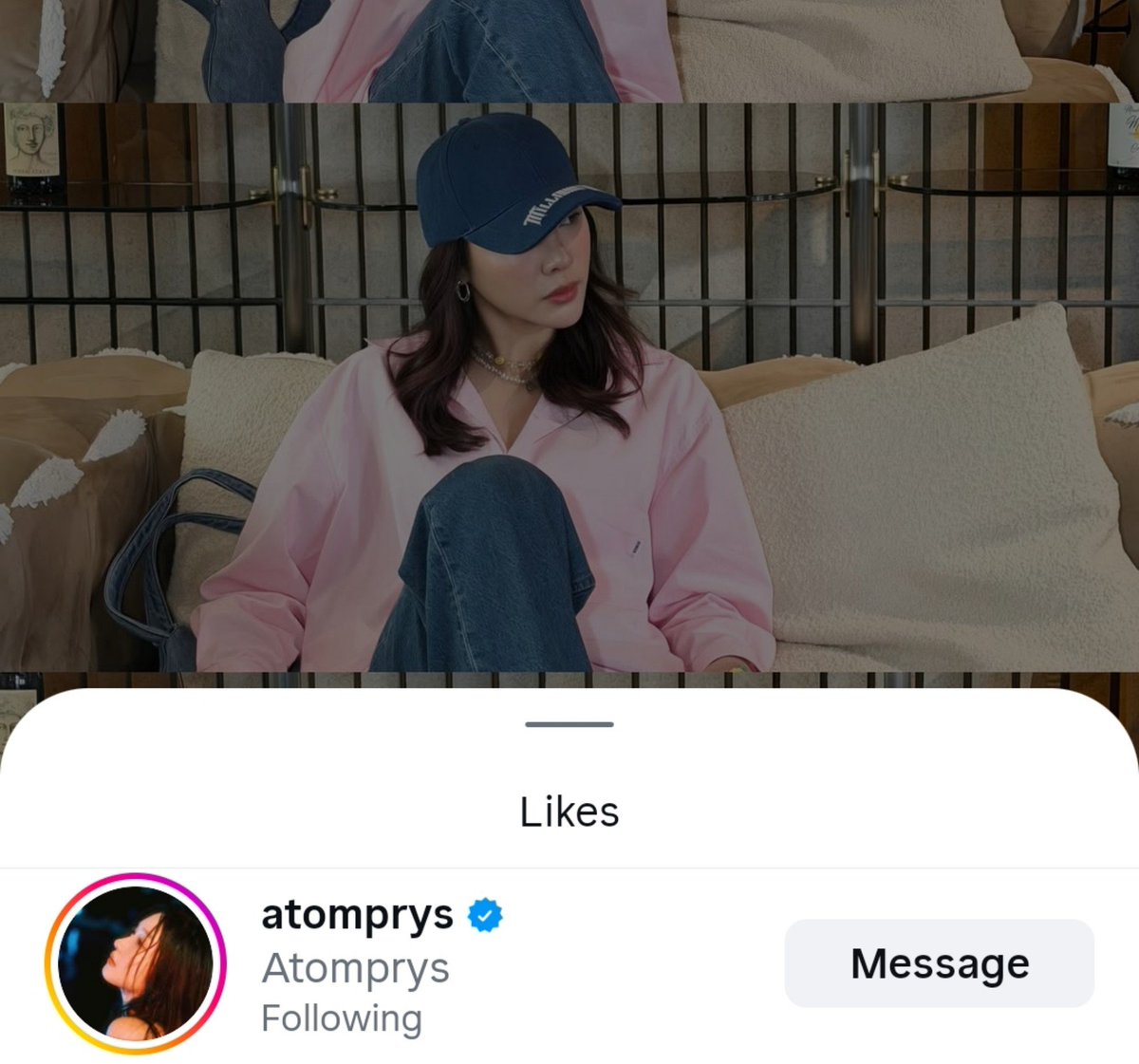 malifan399311's tweet photo. Atom liked so fast. Faster than me.😆 Supporting her phi.

#FayePeraya #AtomPariya #FayeAtom https://t.co/VPFgyVRiEj