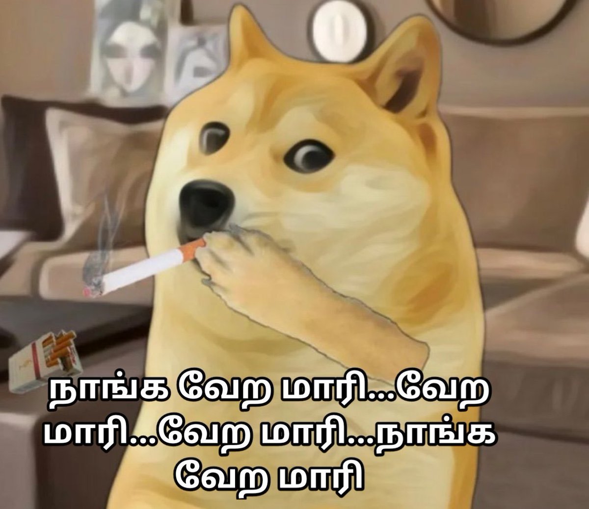 VIPER_Quote's tweet photo. @BillaOff @anirudhofficial @Adhikravi @SureshChandraa Nanga dare devil payalungada Thirumba thirumba vanthuta irupom https://t.co/sCYcDiGGfQ