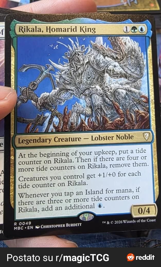 ZPeraSan's tweet photo. @Gregoriusil_ @Boshfred @Daikal21 The next day, I saw the print of Rikala, Homarid King, so I felt it was absolutely necessary tag @GavinVerhey and thank him for the surprise! It is necessary to develop a collaboration in the name of the Homarids!
2/3 https://t.co/HzVN9wHXX7