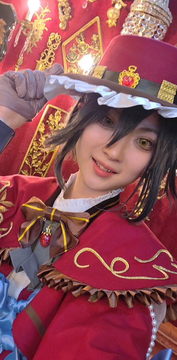 Noel_cos01's tweet photo. ⚠コスプレ

ときめきの実に愛の言葉をSSR併せでした〜！🍫💝 この衣装本当にだいすき！やれて嬉しい！😭💕︎︎ もうお二人の衣装が本当に綺麗でですね…本当にすごかった…😭 両手に花 ありがとうございます(幸)
スタジオの鏡めちゃめちゃおしゃれだったのでチラッと| ε:)💞 https://t.co/9el39Je5VC