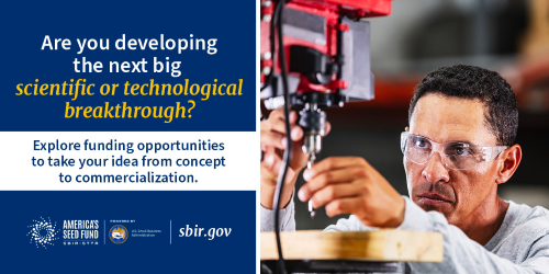 sba_minnesota's tweet photo. Take your leading-edge innovations to the next level with help from America’s Seed Fund! Learn how to apply for funding: https://t.co/LCkM7uTT3X https://t.co/n47csPhUR0