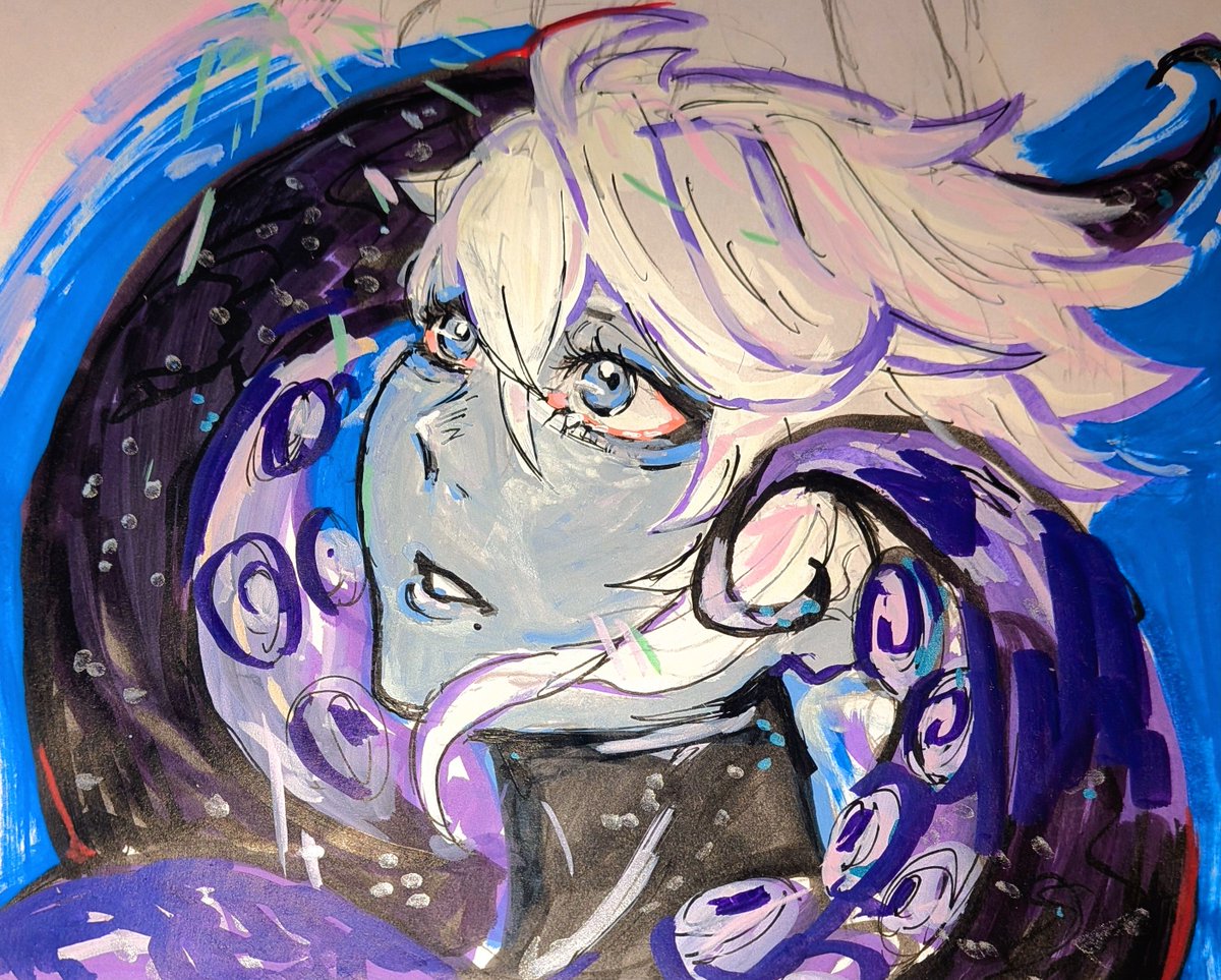 yun0_000's tweet photo. アズち描くの楽すぃ

 #twstファンアート  #イラスト https://t.co/66O801DTvg