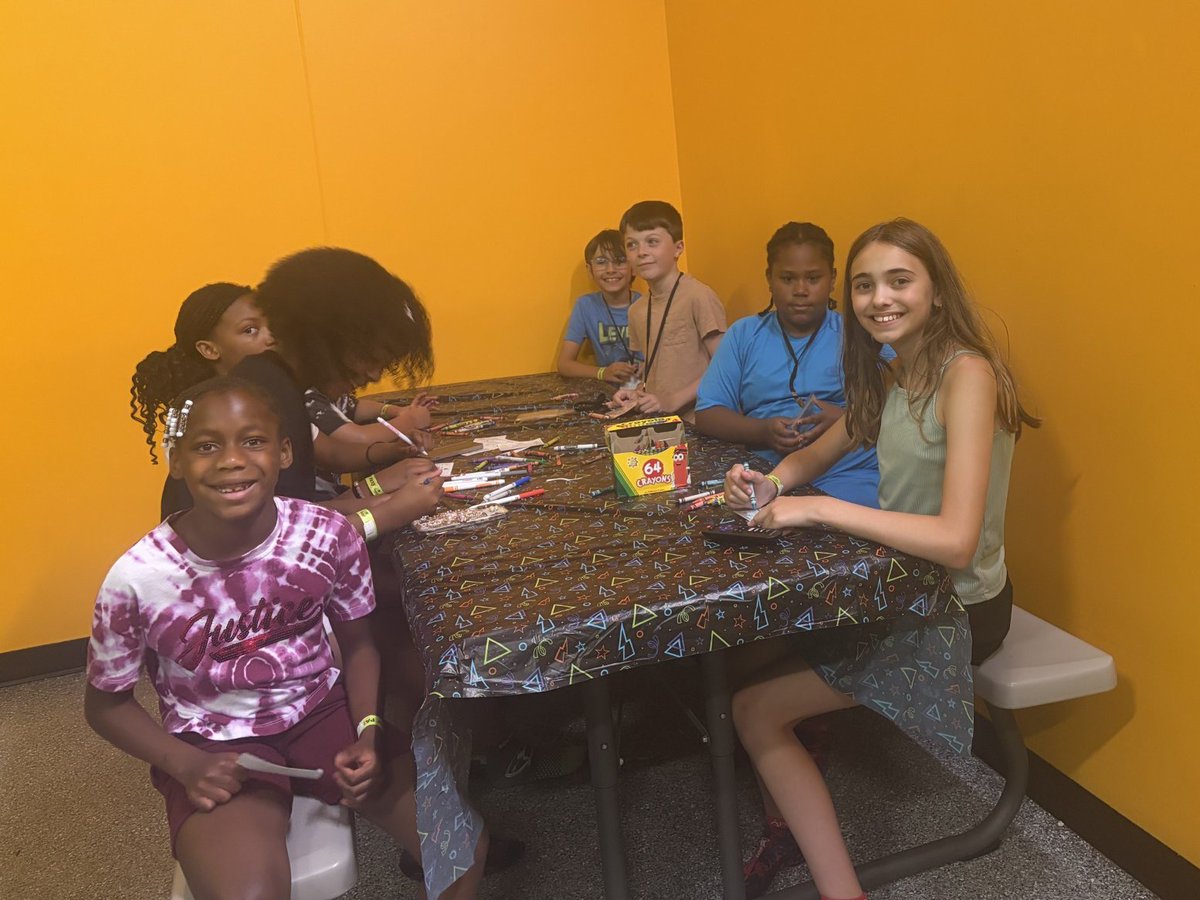 AJdublinoh's tweet photo. ☀️ Summer Camp has been a blast! There's still ONE LAST WEEK to jump, play, and make unforgettable memories. 🤸🎉

🎁 Every camper gets 2 FREE All-Day Jump Passes!

Reserve your spot before summer's over! https://t.co/P2D3pKesiM