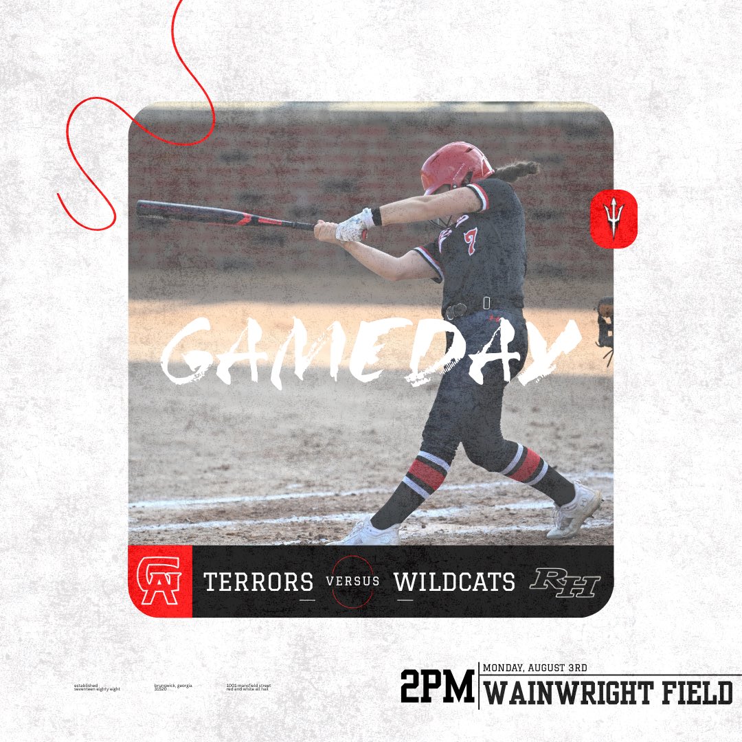RedTerrorsSB's tweet photo. 𝙒𝙚 𝙖𝙧𝙚 𝙗𝙖𝙘𝙠 ‼️

🆚Richmond Hill
🏟️Adam Wainwright Complex
⏰2:00PM

#GoTerrors | #AllHail https://t.co/dBJ156xR5y