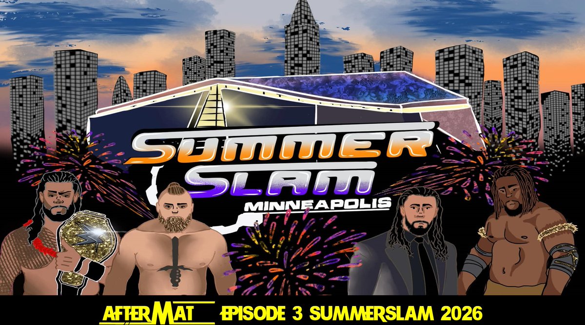KingslayerNet's tweet photo. Join AfterMat tonight 5:00 PM est to discuss Summerslam 2026 exclusively on@KingslayerNet!

https://t.co/lpFCD5tOWE

#podcast #wwe #RAW #SmackDownLIVE #NXT #wrestling📷 #PPV #PLE #Summerslam2026 #video #live https://t.co/w1rFxmdWE4