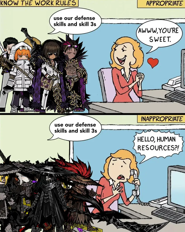 PMoonconfession's tweet photo. I like both of these factions but this is sometimes how it feels on here

- Anon https://t.co/r3y5YxTe6h