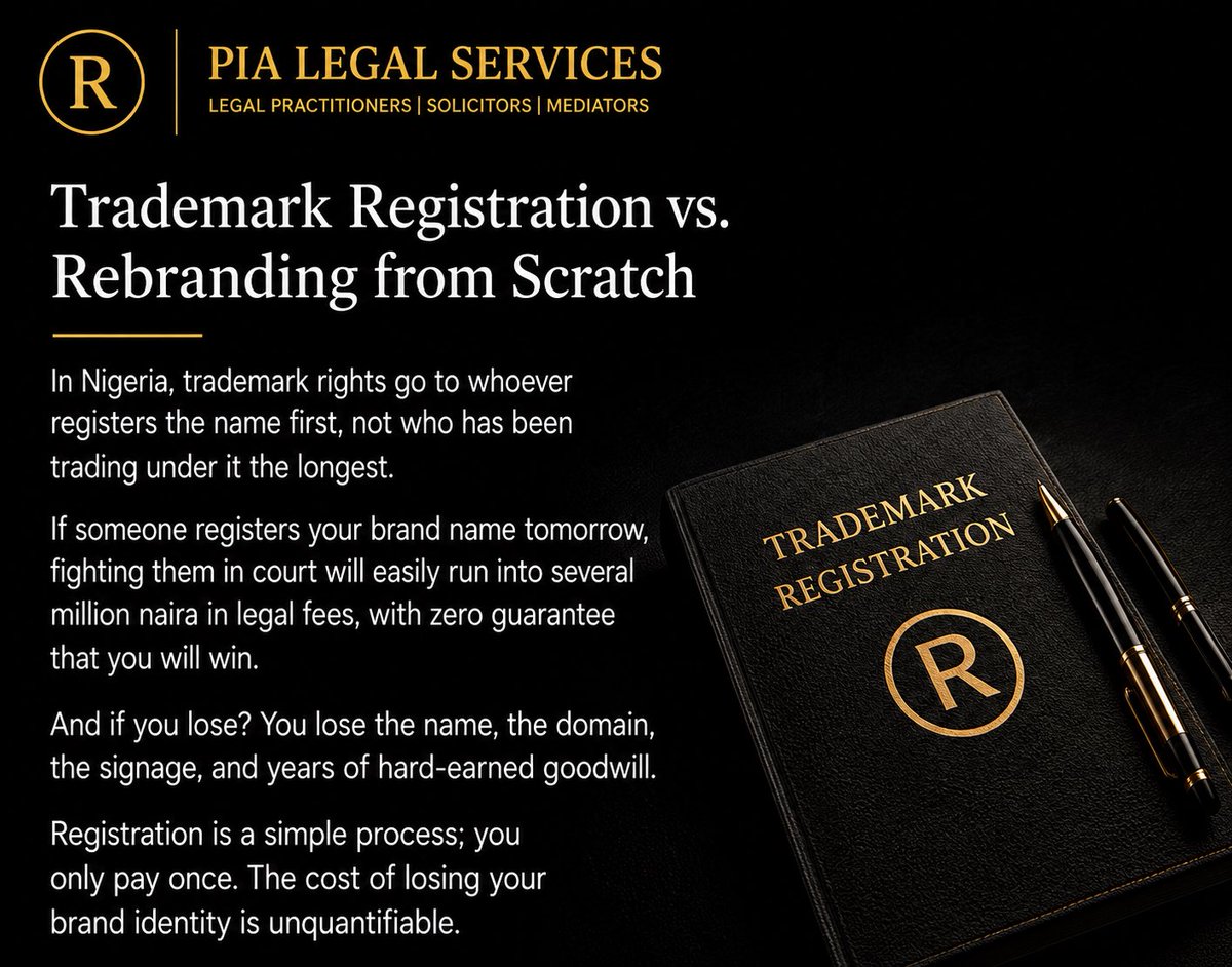 PIALegal_'s tweet photo. Compliance isn’t expensive. Non-compliance is.

Every business decision has a legal cost, whether you pay for compliance today or the consequences tomorrow.

📩 info@pialegalservices.org
🌐 https://t.co/UPaGqHYtzV

Law. Structure. Protection. https://t.co/2rfpzQWi5r