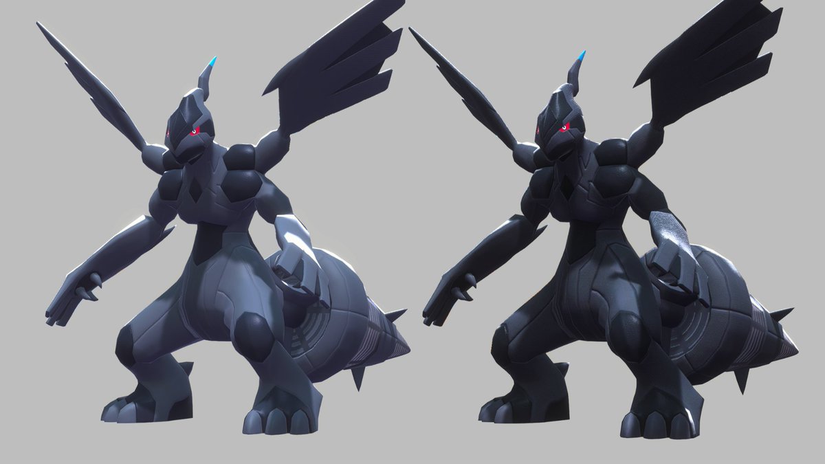 TheYisusOne's tweet photo. Sometimes I wish they kept the extra-detailed textures Pokemon models had in SV, some of them can actually look gorgeous with the right shading https://t.co/YeFPRVczTX