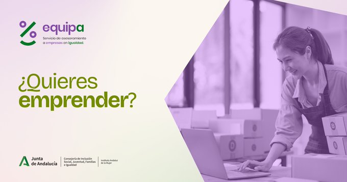aemprende's tweet photo. 📚 Refuerza tus conocimientos en igualdad de género con #EQUIPA, la plataforma formativa del @IAMJunta.

💻 Accede a cursos gratuitos sobre:

〽️ Igualdad en la empresa
〽️ Emprendimiento
〽️Orientación laboral
 ... ¡Y muchos más!

🔗 https://t.co/p1wvPMwCCB

#Igualdad #Empresa #Emprendimiento