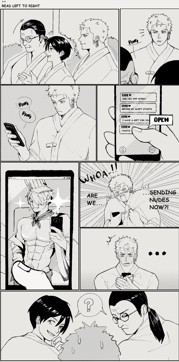 denjz__'s tweet photo. A short comic about modern au #zosan who recently started dating https://t.co/bIaDFyXVS0