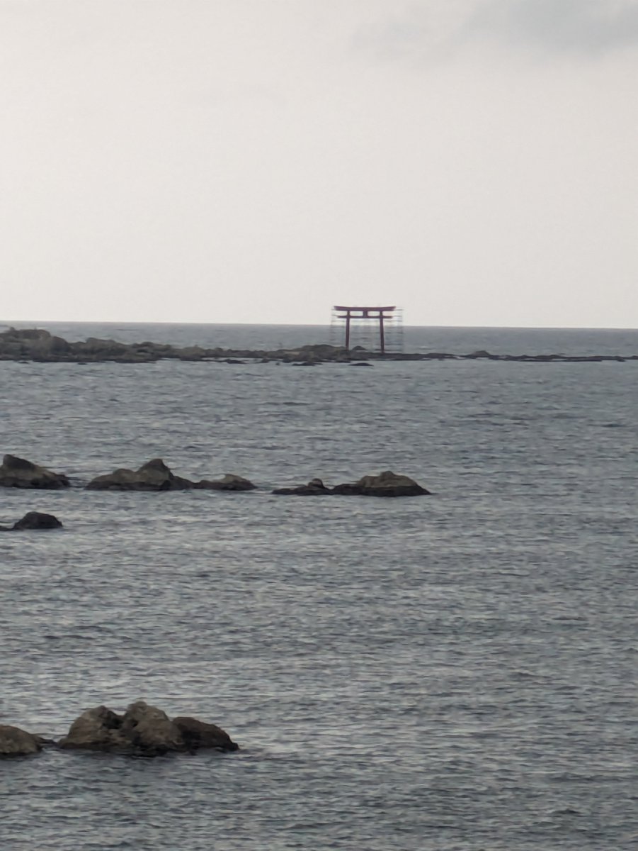 joys_green's tweet photo. こないだ葉山の森戸神社に行って来ました。海の側はいいですね。 https://t.co/eRJ1JsZ2Ea