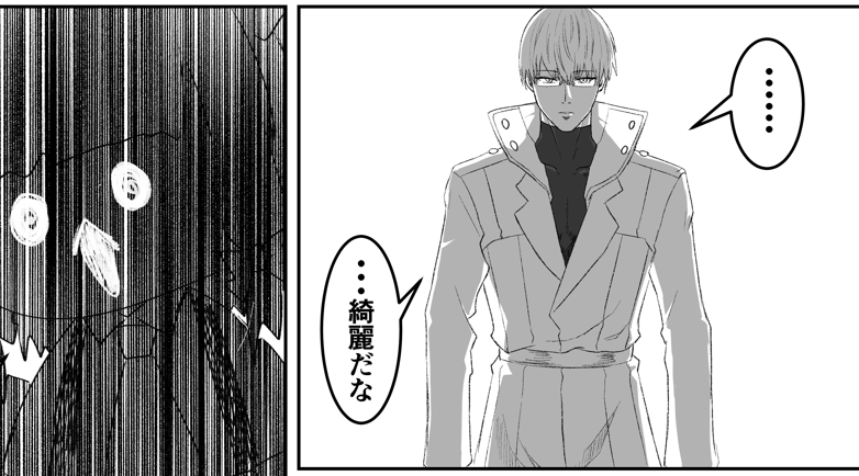 capten_BM's tweet photo. 因みに僕は有馬貴将VSデスモモイ描いてます。 https://t.co/6wy82qwTGY